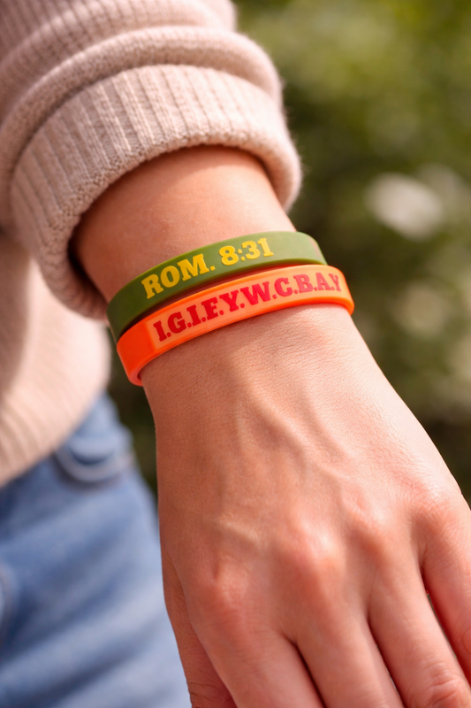Bible Verse Acronym Wristband – Daily Reminder of God’s Promises | Christian Wristband | Gospel Conversation Starter