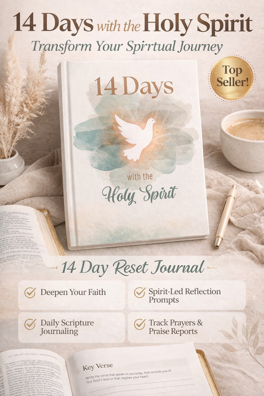 14-Day Holy Spirit Bible Study Journal (Printable PDF + iPad Friendly)