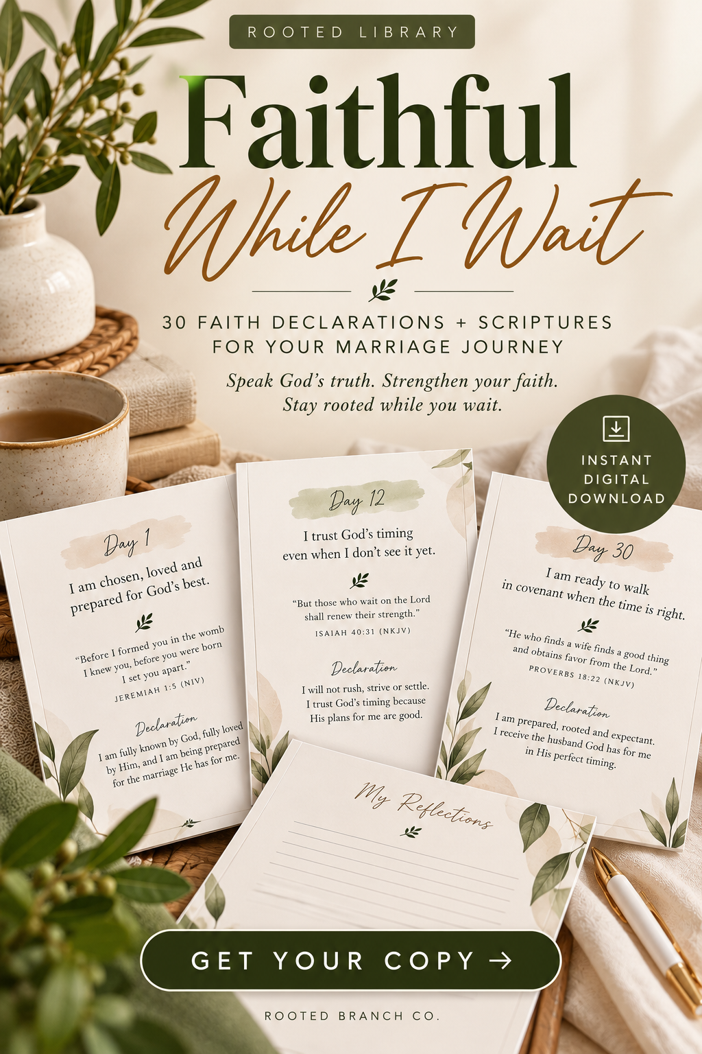 Faithful While I Wait — Declarations & Prayer for Marriage